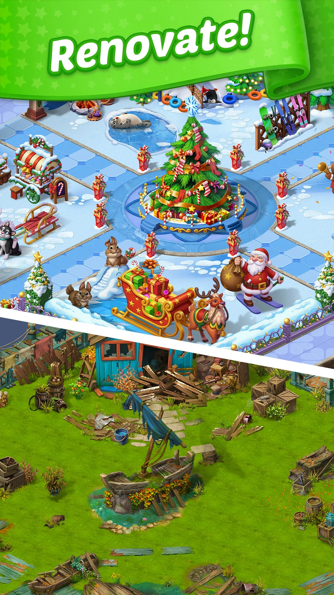 Home Again: Merge & Rebuild screenshot